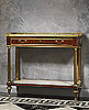 Fine Louis XVI gilt bronze mounted consoles